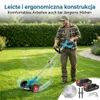 Tagliabordi decespugliatore a batteria con 2 batterie e 4 Anteprima dell’immagine prodotto 3