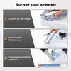 Tritthocker Klappbar, Trittstuhl, Klapphocker, rutschfeste, Produktbild-Vorschau 6