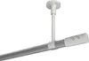 Interdeco Gardinenstange / Vorhangstange Silbergrau / Weiß, Produktbild-Vorschau 1