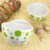 Pula zielona 6x miska na płatki Ø14cm 400ml porcelana 6 os. Podgląd zdjęcia produktu 2