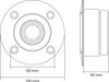 Tweeter à dôme professionnel - 1" - 70 W - 8 Ω - Boîtier en Voir les images du produit 3