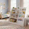 KOMFOTTEU Kinder Bücherregal, Montessori Kinderregal aus Produktbild-Vorschau 7
