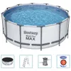 Bestway Steel Pro MAX Swimmingpool-Set Rund 366x122 cm Produktbild-Vorschau 1