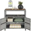 Gartenschrank Monscia höhenverstellbare Füße, 90 x 55,5 x Produktbild-Vorschau 7