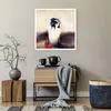 Poster - Poster ohne Rahmen - Frau handeln nackt - 60x60 cm Produktbild-Vorschau 6