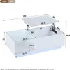OKWISH Table Basse Relevable avec LED et Rangement Caché - Voir les images du produit 4