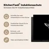 KitchenYeah© Herdabdeckplatte Giraffe vor schwarzem Produktbild-Vorschau 6