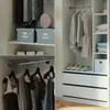 Vicco Kleiderschrank Elmo, 100 x 200 cm 2er Set, Weiß Produktbild-Vorschau 5