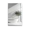 Grand miroir rectangulaire pour la salle de bains - AGIS Voir les images du produit 1