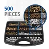 CCLIFE 500pcs Assortiment d'écrous à river M3 M4 M5 M6 M8 Voir les images du produit 6