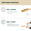 porte-serviettes eluno, barre porte-serviettes autocollante Voir les images du produit 5