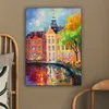 MuchoWow® - Leinwandbilder - Ölgemälde - Amsterdam - Kunst Produktbild-Vorschau 5