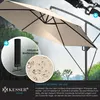 KESSER® Alu Ampelschirm Sonnenschirm + Abdeckung Ø300 cm / Produktbild-Vorschau 7