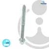 tecuro Ansatzschraube mit Bund M8 x 80 mm, Stahl verzinkt Produktbild-Vorschau 2