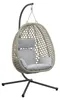 Koll Living Outdoor Hängesessel Luna | Rattanoptik Beige | Produktbild-Vorschau 1