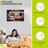ARTland Leinwandbild Kuchnia i Wino in Kraków Größe: 90x60 Produktbild-Vorschau 2