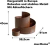 mucHome Kräuterspirale Kräuterschnecke Kräuterbeet aus Produktbild-Vorschau 2