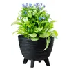 Blumentopf Mit Füßen Und Einsatz 23,6 Cm Pflanzgefäß Produktbild-Vorschau 5