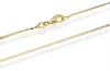 Panketting 42 cm, "Königskette", 1,4 mm, verguld met 18 Productafbeelding-voorbeeld 2