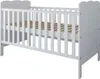 ZEE Weiß Babybett 140x70 ISABEL 2in1  Kinderbett umbaubar Produktbild-Vorschau 2