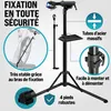 MONZANA® Pied d’atelier vélo pliable 30/50kg réglable Voir les images du produit 3
