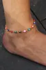 Bracelet de cheville ajustable avec œil du diable coloré - Voir les images du produit 4