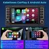 2+64G 7 Zoll Android 15 Autoradio Carplay Für VW Touareg T5 Produktbild-Vorschau 6