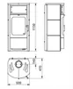 Kaminofen Hark Opera-B Keramik creme 5 kW Produktbild-Vorschau 5