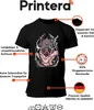 Męska koszulka z dzikiem z anime Demon Hunter Two Blades Podgląd zdjęcia produktu 4