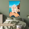 MuchoWow® Wandteppich Wandbehang Sommer - Felsen - Meer Produktbild-Vorschau 4