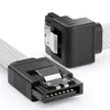 deleyCON 60 cm SATA 3 Kabel Nylon 6 Gbit/s Datenkabel SATA Produktbild-Vorschau 2