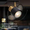 ARTE LAMP Deckenstrahler LED 4 Flammig GU10 Schwarz, Produktbild-Vorschau 4