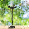 Relaxdays Napájačka pre vtáky z liateho železa, záhradná Náhľad obrázku produktu 2
