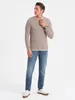 OMBRE Pullover Baumwolle V-1 Regular Fit OM-SWSW-0103 brown Produktbild-Vorschau 13