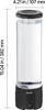 A product image showing a lava lamp with dimensions indicated. Voir les images du produit