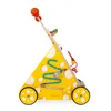Janod Holz Lauflernwagen Katze - Aktivitätswagen für Produktbild-Vorschau 3