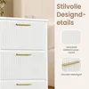 SONGMICS Kommode mit 4 Schubladen Schmaler Produktbild-Vorschau 11