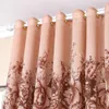 1Pc Flower Jacquard Tuell Fenster Vorhang drapieren Produktbild-Vorschau 10