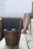 Secchio per sauna Rento - in bambù, marrone scuro Anteprima dell’immagine prodotto 5