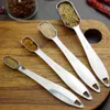 6 Stück Set Edelstahl Messlöffel Für Küche Backen Kochen, Produktbild-Vorschau 5