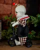 Schauriger Clown mit Dreirad Halloween Deko mit Bewegung Produktbild-Vorschau 4