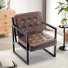 Designerski fotel COLAMY, wygodny tapicerowany fotel z Podgląd zdjęcia produktu 3