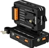 ZGCINE VM-HS2 Hot Swap/Shark Fin Dual Micro V Mount Battery Náhled obrázku produktu 1