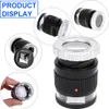 Lupa ze skalą LED - powiększenie 30x, metalowy cylinder ze Podgląd zdjęcia produktu 5