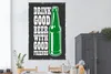 MuchoWow® Poster Mancave - Bier - Vintage - Flasche 120x180 Produktbild-Vorschau 2