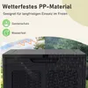 COSTWAY box da giardino 145L, box per cuscini con coperchio Anteprima dell’immagine prodotto 5