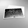 Poster - Poster ohne Rahmen - Schwarzweiß Äste Rauch - Produktbild-Vorschau 3