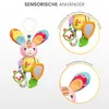 SENSILLO - Rassel Baby, Kuscheltier Babyspielzeug mit Produktbild-Vorschau 3