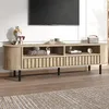 Merax Meuble TV avec 2 tiroirs et 5 pieds, meuble TV Voir les images du produit 1