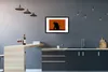 MuchoWow® Gerahmtes Poster DJ hinter einem Mischpult in Produktbild-Vorschau 2